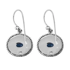 Bali Legacy Swiss Blue Topaz Floral Earrings In Sterling Silver 0.40 Ctw 10 Bali Legacy Swiss Blue Topaz Floral Earrings In Sterling Silver 0.40 Ctw -Jewelry store 7365910 3