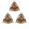 Iliana AAA Turkizite Earrings In 18K Yellow Gold, Gold Solitaire Studs, Gold Jewelry Gifts 2.70 Ctw