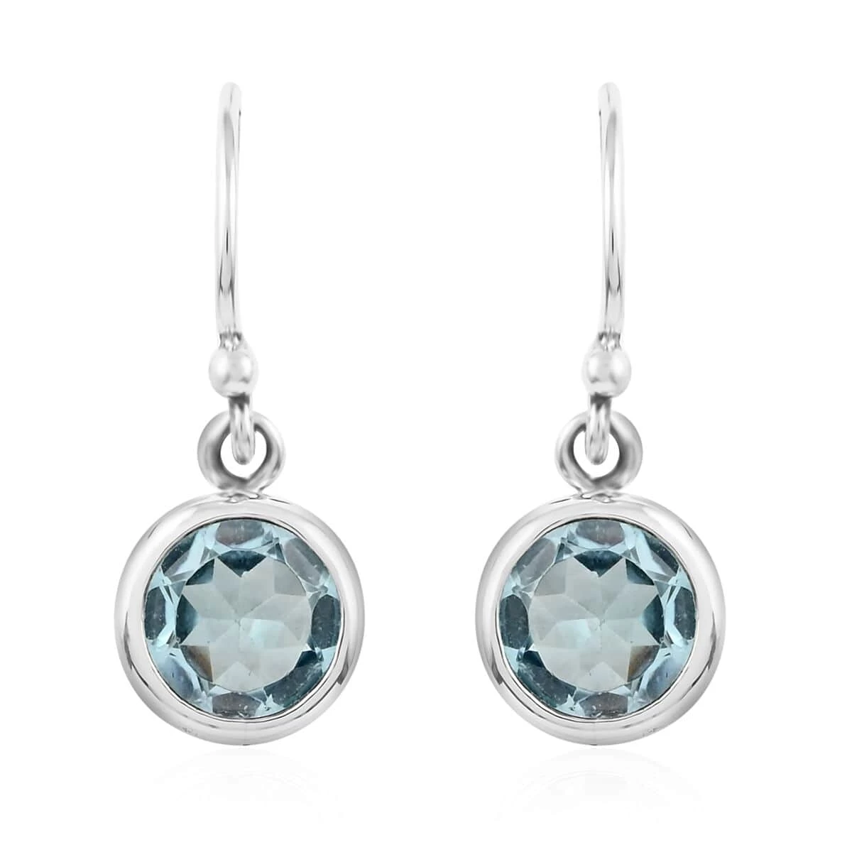 Bali Legacy Sky Blue Topaz Earrings In Sterling Silver 0.60 Ctw 3 Bali Legacy Sky Blue Topaz Earrings In Sterling Silver 0.60 Ctw