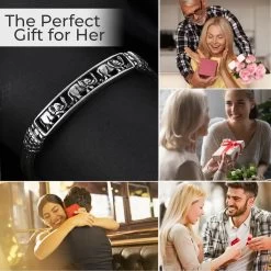 TLV Bali Legacy Sterling Silver Elephant Bracelet (7.25 In) (14.50 G) -Jewelry store 7372453 3