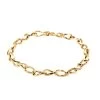 Torchon Mirror Italian 14K Yellow Gold Bracelet (7.50 In) (1.85 G) -Jewelry store 7385915