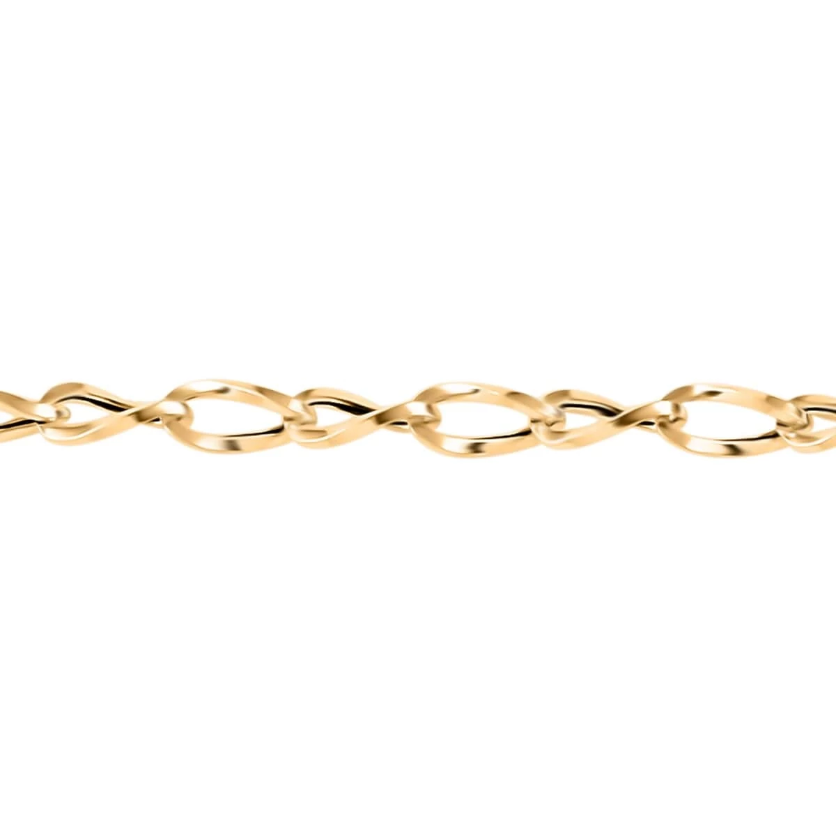 Torchon Mirror Italian 14K Yellow Gold Bracelet (7.50 In) (1.85 G) 5 Torchon Mirror Italian 14K Yellow Gold Bracelet (7.50 In) (1.85 G) - Image 3