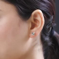 Iliana 18K Yellow Gold AAA Turkizite Solitaire Stud Earrings 2.50 Ctw 9 Iliana 18K Yellow Gold AAA Turkizite Solitaire Stud Earrings 2.50 Ctw -Jewelry store 7386542 2