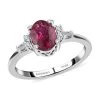 RHAPSODY 950 Platinum AAAA Ouro Fino Rubellite And E-F VS Diamond Ring 3.65 Grams 1.20 Ctw (Delivery 7-10 Business Days) 1 RHAPSODY 950 Platinum AAAA Ouro Fino Rubellite And E-F VS Diamond Ring 3.65 Grams 1.20 Ctw (Delivery 7-10 Business Days) -Jewelry store 7425967