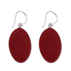 Sponge Coral Earring In Sterling Silver -Jewelry store 7433644 3