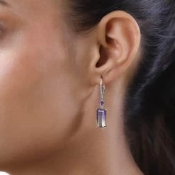 AAA Anahi Ametrine And Multi Gemstone Lever Back Earrings In Platinum Over Sterling Silver 5.75 Ctw 9 AAA Anahi Ametrine And Multi Gemstone Lever Back Earrings In Platinum Over Sterling Silver 5.75 Ctw -Jewelry store 7437132 2