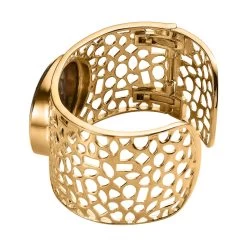 Karis Malagasy Labradorite Cuff Bracelet In 18K YG Plated (7.25 In) 83.15 Ctw -Jewelry store 7479810 3