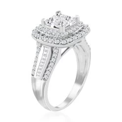 10K White Gold Diamond Ring 5.70 Grams 1.75 Ctw -Jewelry store 7488437 3