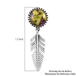 Artisan Crafted Tasmanian Stichtite Dangle Earrings In Sterling Silver 6.30 Ctw 11 Artisan Crafted Tasmanian Stichtite Dangle Earrings In Sterling Silver 6.30 Ctw -Jewelry store 7488458 4