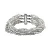 Malagasy Labradorite Multi-row Bracelet In Sterling Silver (7.25 In) 118.00 Ctw -Jewelry store 7488809