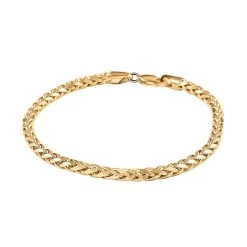 10K Yellow Gold 3mm Palma Bracelet (8.00 In) 3.60 Grams