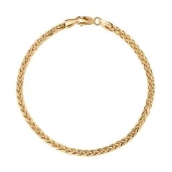 10K Yellow Gold 3mm Palma Bracelet (8.00 In) 3.60 Grams -Jewelry store 7489024 2
