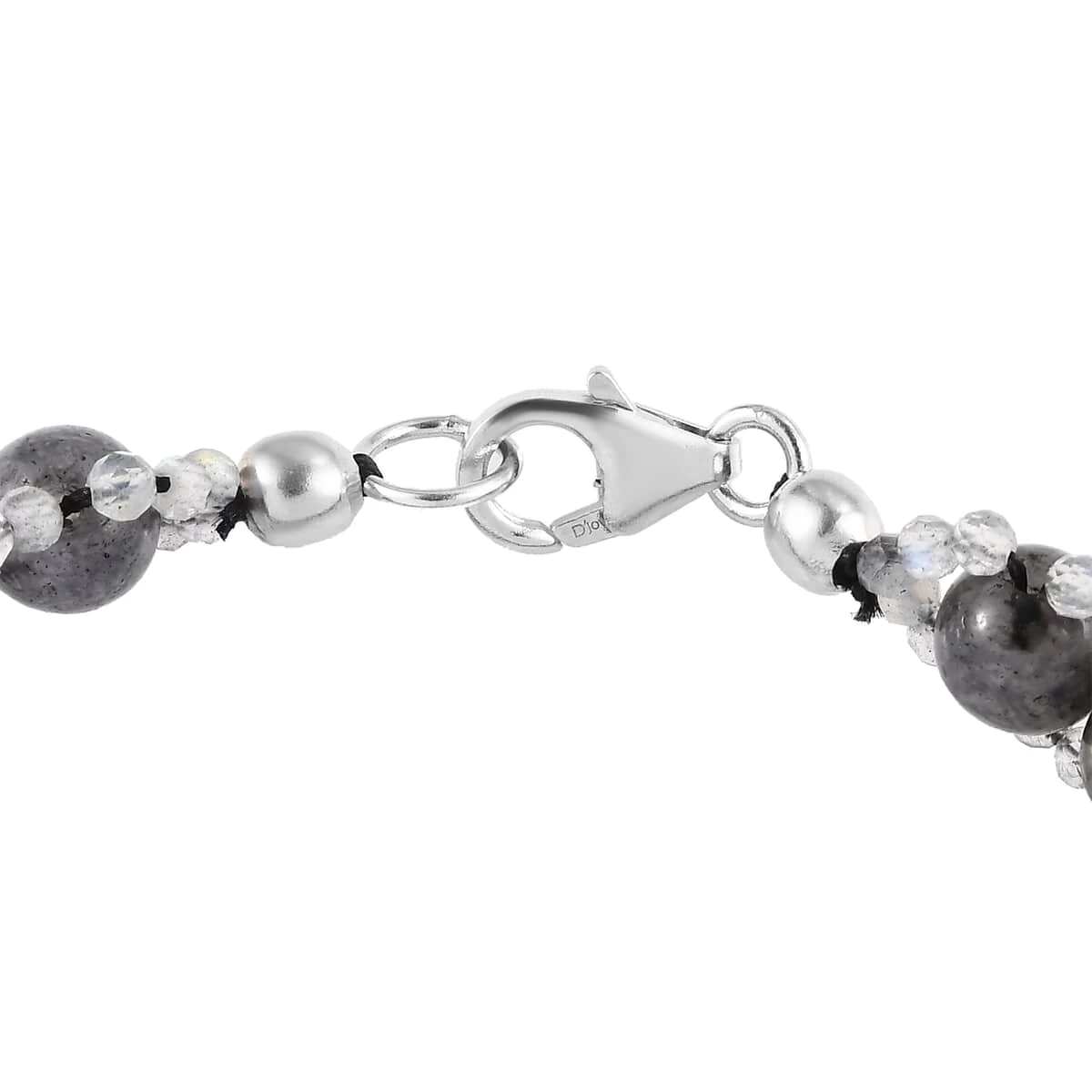 Malagasy Labradorite Bracelet In Sterling Silver (7.25 In) 62.00 Ctw 6 Malagasy Labradorite Bracelet In Sterling Silver (7.25 In) 62.00 Ctw - Image 4