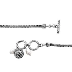 Bali Legacy Freshwater Cultured Pearl Charms Bracelet In Sterling Silver (7.25 In) 10 Bali Legacy Freshwater Cultured Pearl Charms Bracelet In Sterling Silver (7.25 In) -Jewelry store 7490178 3