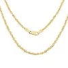10K Yellow Gold 2.52mm Rope Necklace 24 Inches 4.4 Grams -Jewelry store 7508006