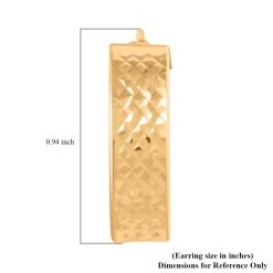 14K Yellow And White Gold Hoop Earrings (3.3 G) -Jewelry store 7508956 4