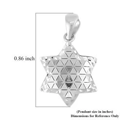 950 Platinum Star Pendant 1.60 Grams -Jewelry store 7512190 3