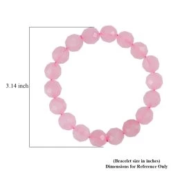Galilea Rose Quartz Beaded Stretch Bracelet 183.00 Ctw 11 Galilea Rose Quartz Beaded Stretch Bracelet 183.00 Ctw -Jewelry store 7516617 4