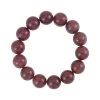 Strawberry Quartz Beaded Stretch Bracelet 406.00 Ctw -Jewelry store 7518386