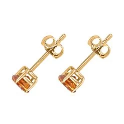 Value Buy Luxoro 10K Yellow Gold Premium Orange Sapphire Solitaire Stud Earrings 1.10 Ctw 8 Value Buy Luxoro 10K Yellow Gold Premium Orange Sapphire Solitaire Stud Earrings 1.10 Ctw -Jewelry store 7527681 2