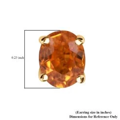 Value Buy Luxoro 10K Yellow Gold Premium Orange Sapphire Solitaire Stud Earrings 1.10 Ctw 9 Value Buy Luxoro 10K Yellow Gold Premium Orange Sapphire Solitaire Stud Earrings 1.10 Ctw -Jewelry store 7527681 3