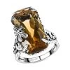 TLV Artisan Crafted Brazilian Citrine Ring In Sterling Silver 14.00 Ctw -Jewelry store 7533738