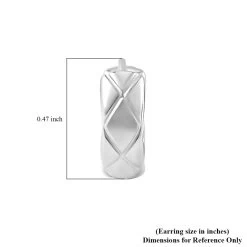 950 Platinum Textured Hoop Earrings 3.50 Grams 11 950 Platinum Textured Hoop Earrings 3.50 Grams -Jewelry store 7535492 4