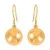 Ankur Treasure Chest 24K Yellow Gold Electroform Beads Dangle Earrings 4.50 Grams -Jewelry store 7536167