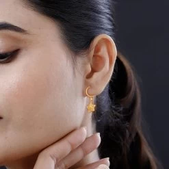 24K Yellow Gold Electroform Star Drop Earrings 3.40 Grams 8 24K Yellow Gold Electroform Star Drop Earrings 3.40 Grams -Jewelry store 7536647 2