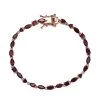 Premium Anthill Garnet Bracelet In Vermeil RG Over Sterling Silver (6.50 In) 6.85 Ctw
