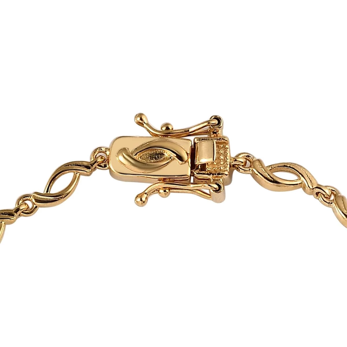 AAA Turkizite Bracelet In Vermeil Yellow Gold Over Sterling Silver (7.25 In) 2.85 Ctw 6 AAA Turkizite Bracelet In Vermeil Yellow Gold Over Sterling Silver (7.25 In) 2.85 Ctw - Image 4