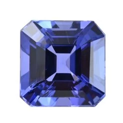 Asscher Cut AAAA Tanzanite (Sqr 7 Mm) 1.60 Ctw