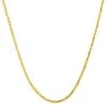 14K Yellow Gold Sparkle Chain Necklace, 22 Inch Chain Necklace, Gold Necklace, Gold Jewelry 1.50 Mm 3.50 Grams 1 14K Yellow Gold Sparkle Chain Necklace, 22 Inch Chain Necklace, Gold Necklace, Gold Jewelry 1.50 Mm 3.50 Grams -Jewelry store 7555386