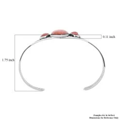 Santa Fe Style Plum Coral Bracelet In Sterling Silver (6.50 In) 14.50 Ctw 9 Santa Fe Style Plum Coral Bracelet In Sterling Silver (6.50 In) 14.50 Ctw -Jewelry store 7559497 3
