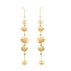 Italian 10K Yellow Gold Discs Drop Earrings 2.4 Grams -Jewelry store 7563948