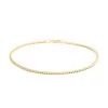 10K Yellow Gold 1.8mm Fancy Palma Bracelet (7.00 In) 1.25 Grams