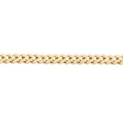 10K Yellow Gold 1.8mm Fancy Palma Bracelet (7.00 In) 1.25 Grams -Jewelry store 7564032 2