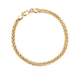 10K Yellow Gold 4mm Palma Bracelet (7.50 In) 4.80 Grams 7 10K Yellow Gold 4mm Palma Bracelet (7.50 In) 4.80 Grams -Jewelry store 7564457 3