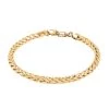14K Yellow Gold 4mm Palma Bracelet (7.00 In) 5.10 Grams -Jewelry store 7564485