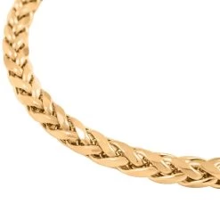 14K Yellow Gold 4mm Palma Bracelet (7.00 In) 5.10 Grams -Jewelry store 7564485 2
