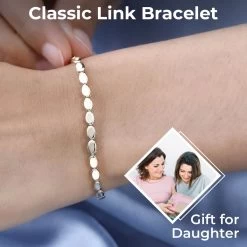 Luxoro 10K Yellow Gold Oval Link Bracelet (7.25 In) 3.8 Grams 11 Luxoro 10K Yellow Gold Oval Link Bracelet (7.25 In) 3.8 Grams -Jewelry store 7564698 2 1