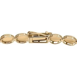 Luxoro 10K Yellow Gold Oval Link Bracelet (7.25 In) 3.8 Grams 13 Luxoro 10K Yellow Gold Oval Link Bracelet (7.25 In) 3.8 Grams -Jewelry store 7564698 4 1