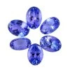 Premium Tanzanite Set Of 6 (Ovl 7x5 Mm) 4.00 Ctw 1 Premium Tanzanite Set Of 6 (Ovl 7x5 Mm) 4.00 Ctw -Jewelry store 7566263