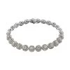 14K White Gold Diamond Bracelet (7.50 In) 16 Grams 5.00 Ctw -Jewelry store 7566837
