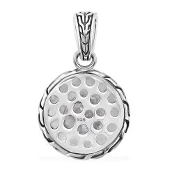Bali Legacy 120 Facet Moissanite Pendant In Sterling Silver 3.40 Ctw -Jewelry store 7569061 4