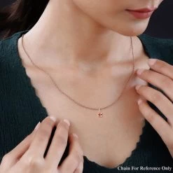 Certified And Appraised Luxoro 14K Rose Gold AAA Marropino Morganite And G-H I2 Diamond Pendant 3.75 Ctw -Jewelry store 7570088 2