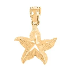 4th Of July Special Deal Made In America 10K Yellow Gold 11.25x14.40mm Sun Pendant 1.80 Grams