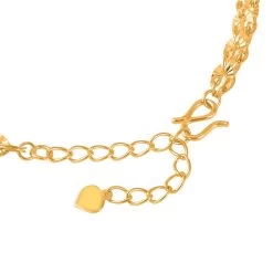 24K Yellow Gold 5mm Phoenix Tail Chain Bracelet (6.50-8.0In) 5.35 Grams (Del. In 7-10 Days) -Jewelry store 7571525 3