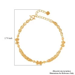 24K Yellow Gold 5mm Phoenix Tail Chain Bracelet (6.50-8.0In) 5.35 Grams (Del. In 7-10 Days) -Jewelry store 7571525 4