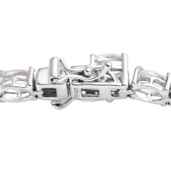 Brazilian Petalite Tennis Bracelet In Platinum Over Sterling Silver (6.50 In) 8.90 Ctw 10 Brazilian Petalite Tennis Bracelet In Platinum Over Sterling Silver (6.50 In) 8.90 Ctw -Jewelry store 7579269 3